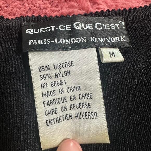 Vintage black sequin tank top - Picture 7 of 7